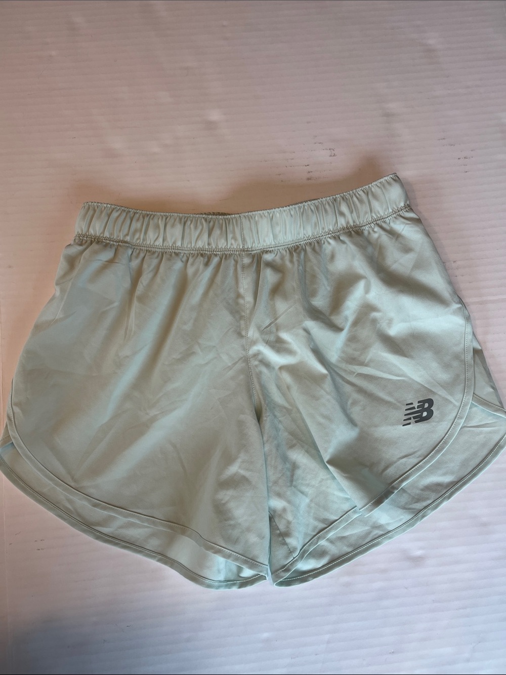 New Balance Women's Mint Green Athletic Running Shorts